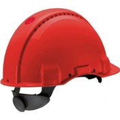 Resim 3M G3000 Kırmızı Baret Standart Kırmızı-Standart 