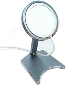 Resim Techmaster İphone 12 13 14 15 16 Pro Max Magsafe Katlanır Dönebilen Şarj Cihazı Stand 