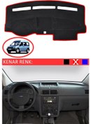 Resim Torpido Koruma Halısı Kırmızı Ford Tourneo Connect 2002-2008 İle Uyumlu 