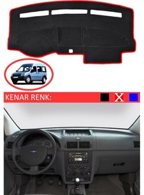 Resim Torpido Koruma Halısı Kırmızı Ford Tourneo Connect 2002-2008 İle Uyumlu 