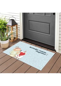 Resim Mutluluğun Resmi Kapı Önü Paspas Lovebug-t 