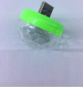 Resim Mini Disko Topu Sese Duyarlı Usb Girişli 