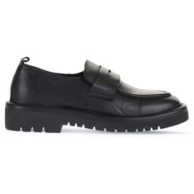 Resim Bueno Shoes Siyah Deri Kadın Loafer 01wz6703 