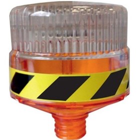 Resim İleri Trafik Solar Flaşörlü Uyarı Lambası Sarı 534231234 