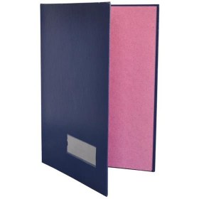 Resim Bafix İmza Dosyası ( Defteri ) Cilt Bezli 12 YP 24 Syf Lacivert 