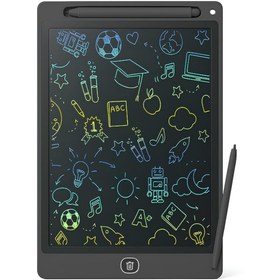 Resim Hype Store Kanji 10 İnç Renkli LCD Yazı Tableti - Siyah - Çocuklar İçin Eğitici Çizim Tableti, Kalemli Silinebi 