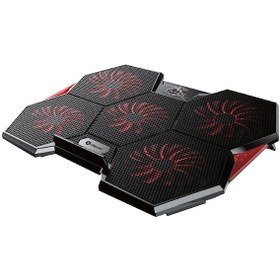 Resim Dexim A15 5 Fanlı Ledli Gaming 17'' Notebook Soğutucu - Dna004 