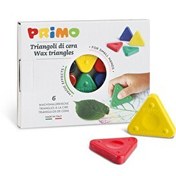 Resim Primo Üçgen Mum Boya - 6 Renk 