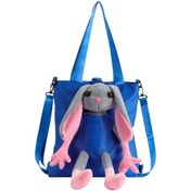 Resim Szypzstore Kanvas Bebek Sevimli Sırt Çantası 6aajg4 Beyaz - Lacivert 