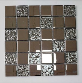 Resim MozaiKristaL Mutfak Tezgah Arası Ve Iç Dekorasyon Için 48x48x6 Mm Cam Seramik. ( 1 Koli = 1 M2 Fiyatıdır ) 