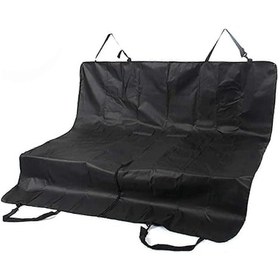 Resim Araçlar İçin Ağır Hizmet Tipi Su Geçirmez Evcil Hayvan Koltuğu Kılıfı, Uzun Ped Mat - Siyah Kaiyi 