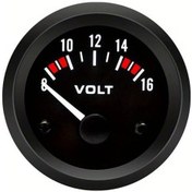 Resim Challenger 12v Ağır Hizmet Tipi Voltmetre Sensörlü Çift Su Sıcaklık Ve Voltmetre 2 İnç 52mm Otomobil Kamyon Tekne Motosiklet İçin Kolay Montaj 