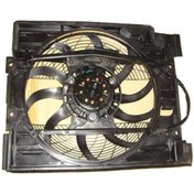 Resim Bmw 5 Seri E39 96/00 Kli Ma Fan Davlumbazı 3pi Nli Kontrol Üni Tesi Arızalı 10kanat 
