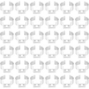 Resim Galaxxy 120 Adet T8 LED Ampul U Klipsli Tutucu Floresan Tüp Lamba Braketi (Yurt Dışından) 