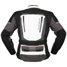 Resim Modeka Vıper Lt Waterproof Ceket Siyah Açık Gri 