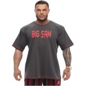 Resim BGSM Oversize Kalın Lifestyle T-shirt Big Sam 3335 