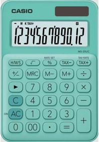 Resim Casio MS-20UC-GN Masaüstü Tipi 12 Hane Hesap Makinesi 