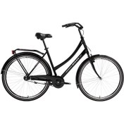 Resim Bisan Fluante C 28 Jant V fren 52 cm Parlak Siyah-Silver Şehir Bisikleti 
