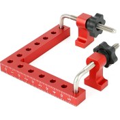 Resim 1 Paket 90 Derece Konumlandırma Kareler Sağ Açılı Kelepleme 5 5x5 5inch Ahşap Işleme Marangoz L Tipi Köşe Kelepleme Aracı (Yurt Dışından) 