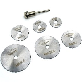 Resim SENBANG Gravür Makinası Mini Testere Seti 8 Parça Dremel Uyumlu 