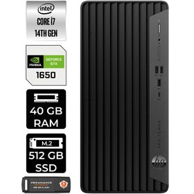 Resim HP Pro Tower 400 G9 i7 14700 40GB 512GB SSD GTX1650/4GB W11H Masaüstü Bilgisayar & PER4 USB Bellek 