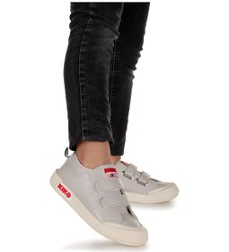 Resim Kiko Kids Suba Cırtlı Termo Taban Erkek Bebek Günlük Spor Ayakkabı Gri Gri 