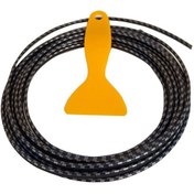 Resim Araç İçi 2 Metre Fitilli Torpido İp, Şerit, Çıta Aparatlı Siyah 