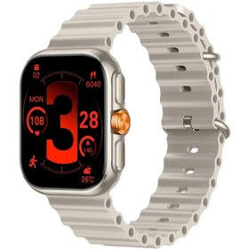 Resim Bix TSW1 2.01" AMOLED Ekran Bluetooth 5.3 Telefon Görüşmeli Akıllı Saat - Titanyum Gri 