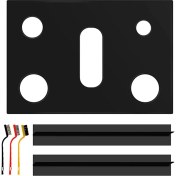 Resim Lg Gaz Gaz Sobası Için Soba Kapağı Gaz Brülörleri Için Üst Kapaklar Yeniden Kullanılabilir Yapışmaz Soba Üst Kapak Koruyucusu (Yurt Dışından) 