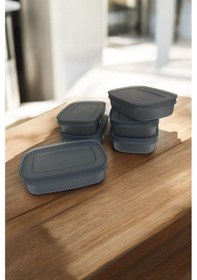 Resim Saklama Kabı, Antrasit, 6'lı Set, 600 Ml Antrasit 