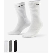 Resim Nike U Nk Everyday Cush Crew 3pr Unisex Karışık Renkli Çorap - Sx7664-964 