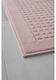 Resim Zivra Pudra Ayak Havlusu - 70x130cm, 790gr, %100 Pamuk, Spa Ve Otel Banyo Paspası Pudra 