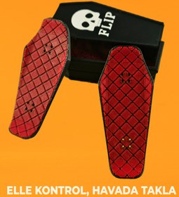 Resim Creva Kickflip Mıknatıslı Kaykay Stres Oyuncağı- Vampir Tabutu (KUTULU) 