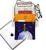 Resim Smyrna Askılı Kitap / Tablet / Ebook Çantası – Kılıfı ( Küçük Prens Ve Gezegen ) 