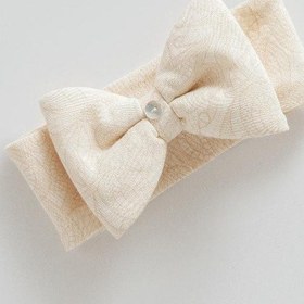 Resim Caramell %100 Pamuk Tiny Lace Bandana Crml.bnt.1915 Bej 