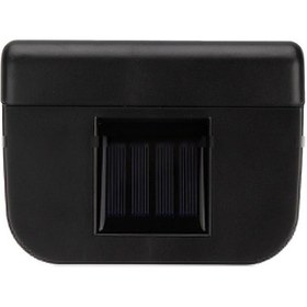 Resim Novahub Güneş Enerjili Egzoz Fanı Araba Kamyon Soğutucu Otomatik Havalandırma Fanı 