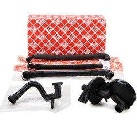 Resim Bmw E46 Kasa 320i Yağ Siglonu Basınç Ayar Valfi Ve Hortumları Set Febi Marka 11617501566 