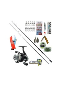 Resim Wave Power 244cm 15-40gr Okuma Revenger Rv-40 Spin Olta Takımı Seti 