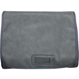 Resim Deri Kumaş Gri Renk 84 / 28 Cm Bileklik Sergileme Seyahat Çantası 