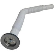 Resim Uzun Körüklü Lavabo Sifonu Lavabo Gider Borusu 50 Mm Paslanmaz Tesisat Malzemeleri 