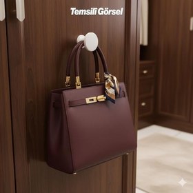 Resim Alex 70 mm Beyaz Askı Portmanto Vestiyer Banyo Mutfak Askısı Askılık Duvar Vidalı Çanta Elbise Asma 