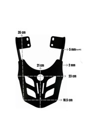 Resim Bajaj Pulsar Ns200 2020-2025 Uyumlu Çanta Bağlantı Demiri 