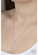 Resim Union Swarovski Zirconia Kadın Kalp Montür Gümüş Kolye (550094235) 