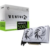 Resim VGA Geforce Rtx 5060 8g Ventus 2x Oc Whıte RTX5060 8gb Gddr7 128B DX12 Pcıe 5.0 X16 (3xdp 1xhdmı) 
