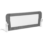 Resim Babyjem Yatak Bariyeri 120x50 - Gri - Gri / Standart 