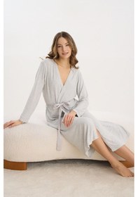 Resim Kadın Jakar Uzun Kar Melaj Sabahlık C2t9n1o51 001 