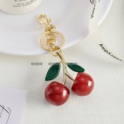 Resim Silver1 Gıoıo Yeni Ipek Eşarp Anahtarlık Kişiselleştirilmiş Inci Papyon Çanta Çekicilik Dokuma Anahtarlık (Yurt Dışından) 