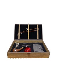 Resim Pipsan Pipo Ahlat Ağacı Balsa Filitreli Çakmaklı Cüzdanlı Tesbihli Set 605728-509162 