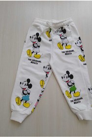 Resim UBBAA Kids Yeni Sezon Mickey Mouse Pantolon 