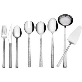 Resim Korkmaz Destina 89 Parça Çatal Kaşık Bıçak Seti A2163 Gri 